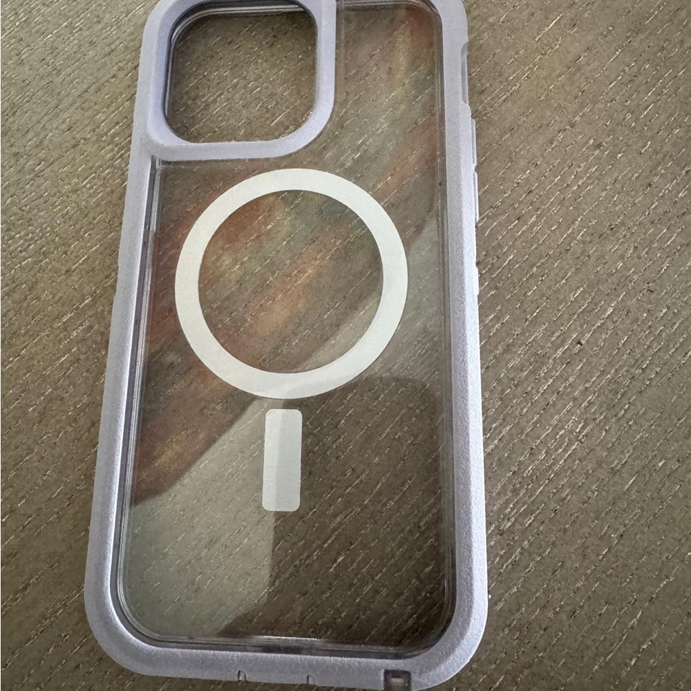 OtterBox Clear and Gray MagSafe Phone Case